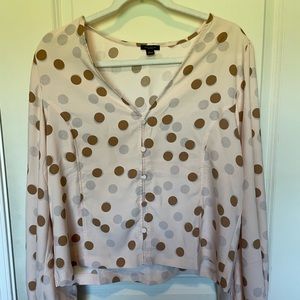 Ann Taylor Factory Pink blouse